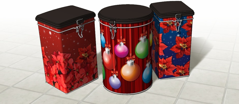 scatole ermetiche natale mm